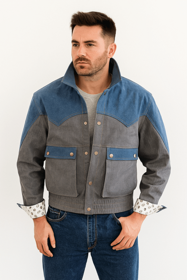 Michael J. Fox Back To The Future Denim Jacket