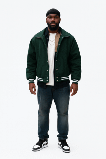 Tayc Christmas Flow Green Bomber Jacket
