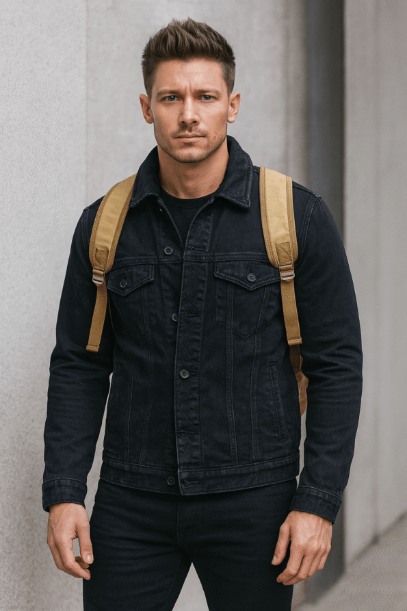 Marvel Hawkeye Jeremy Renner Denim Jacket