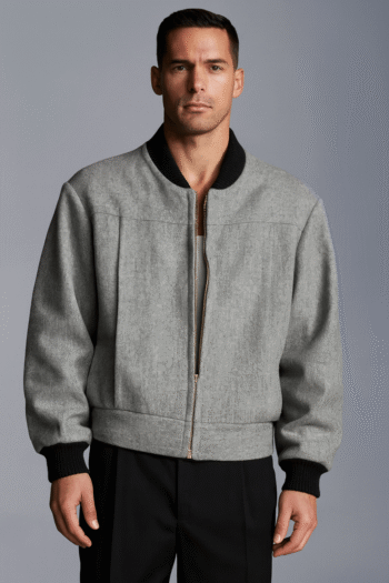 Thomas F Wilson Movie Back To The Future Bomber Jacket