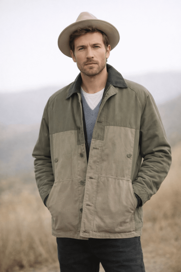 Netflix Inspired Casual Olive Green Jacket