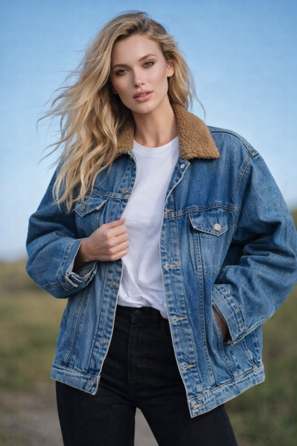 The Electric State Denim Jacket &ndash; Netflix Movie Style