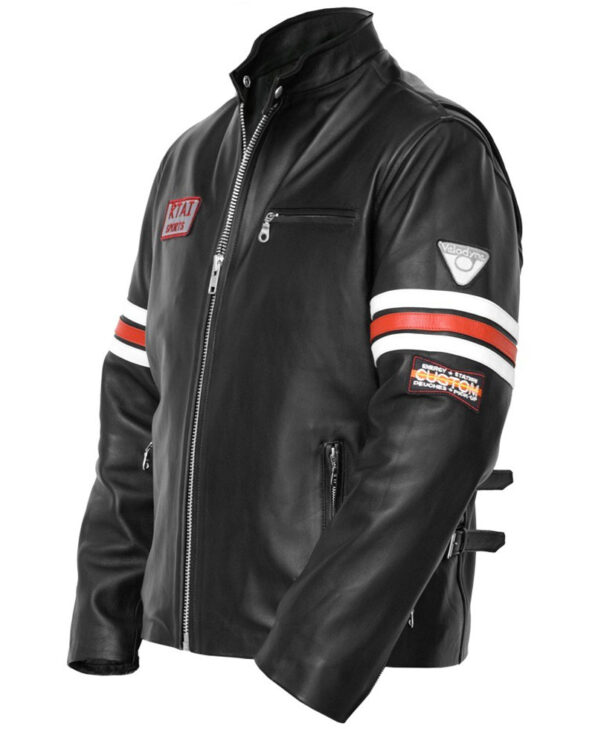 Dr. Gregory House Hugh Laurie Biker Leather Jacket