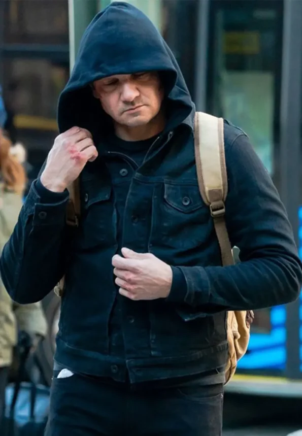 Marvel Hawkeye Jeremy Renner Denim Jacket