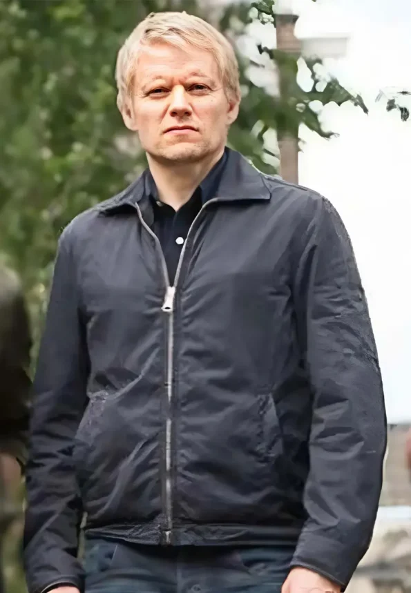 Van Der Valk Marc Warren Blue Cotton Jacket