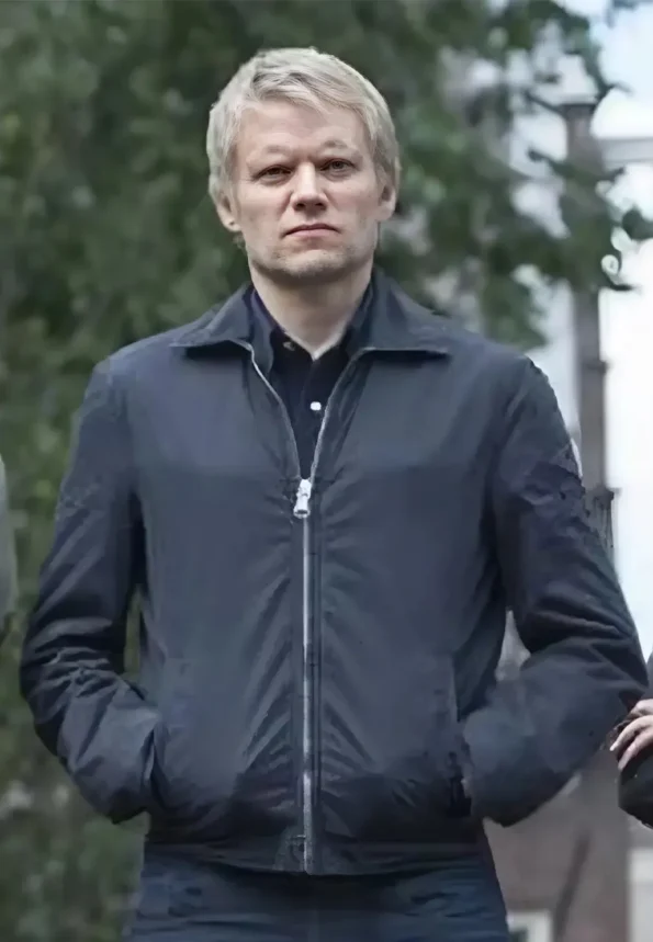 Van Der Valk Marc Warren Blue Cotton Jacket