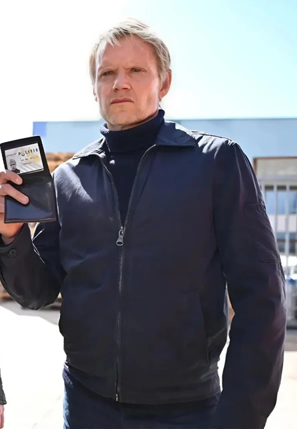 Van Der Valk Marc Warren Blue Cotton Jacket