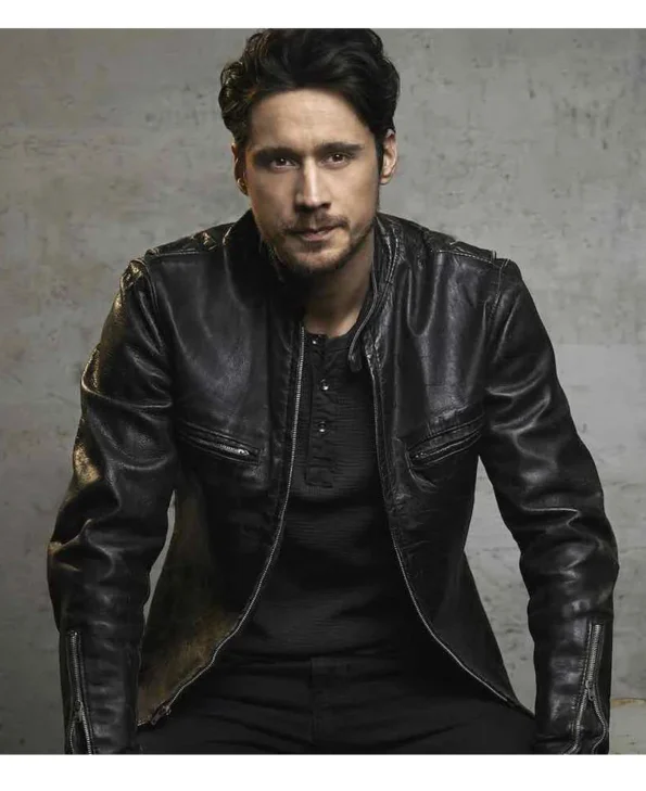 Peter Gadiot Inspired Queen of The South Motorcycle Jacket