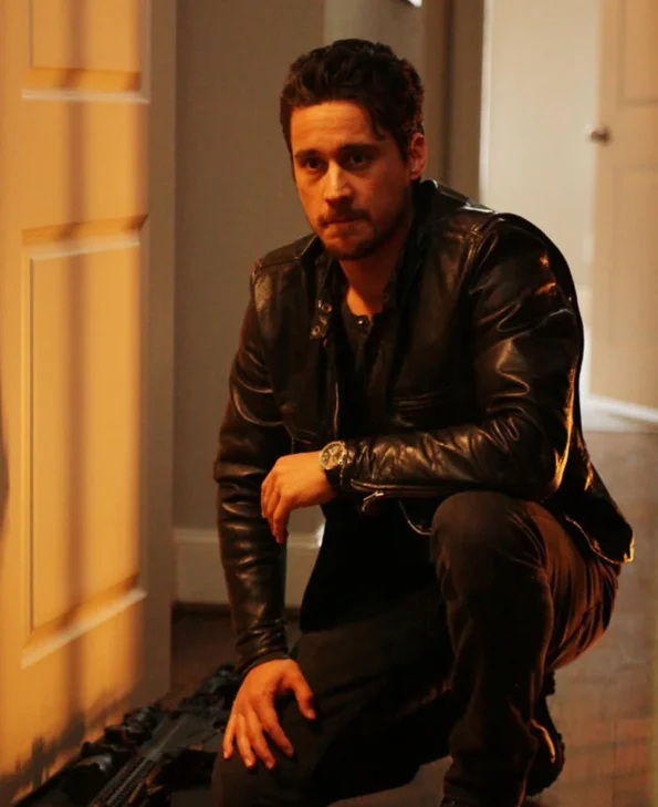 Peter Gadiot Inspired Queen of The South Motorcycle Jacket