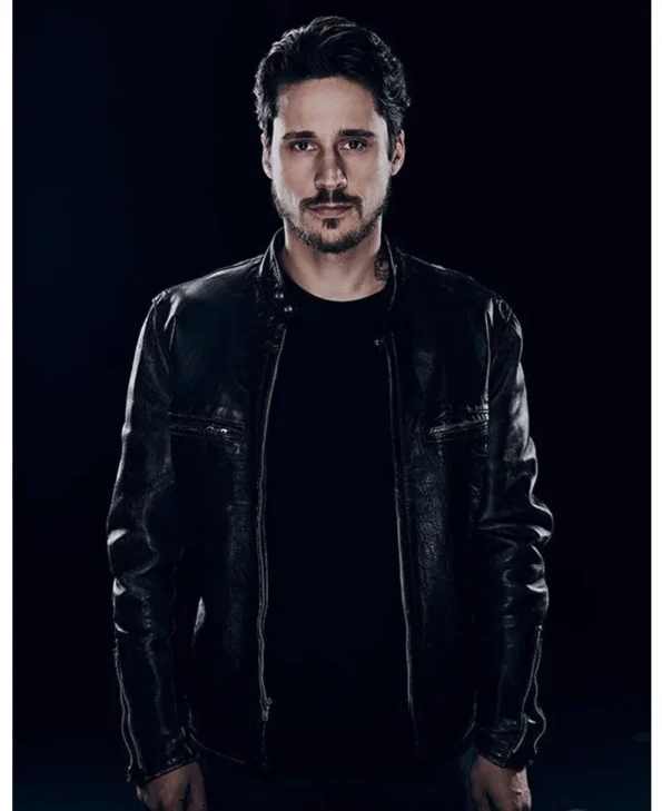 Peter Gadiot Inspired Queen of The South Motorcycle Jacket