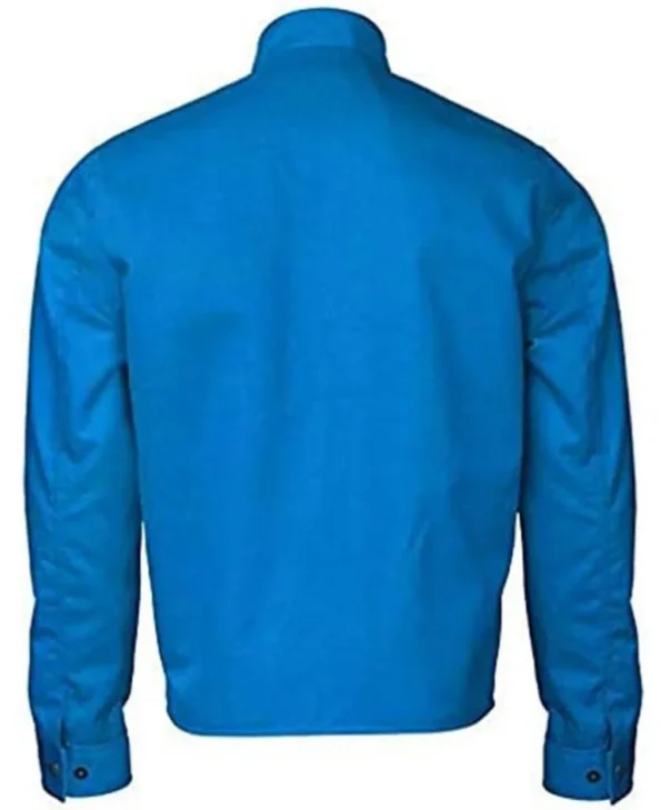 Elvis Presley Speedway Blue Cotton Jacket