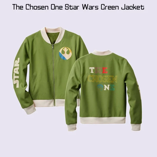 Star Wars Inspired The Chosen One Green Jacket