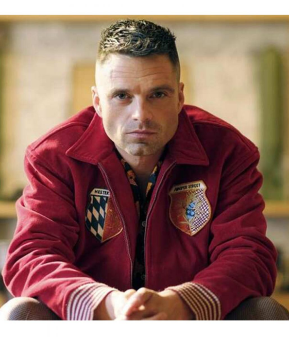 Men&rsquo;s Red Varsity Inspired Casual Jacket &ndash; Premium Fleece 2025