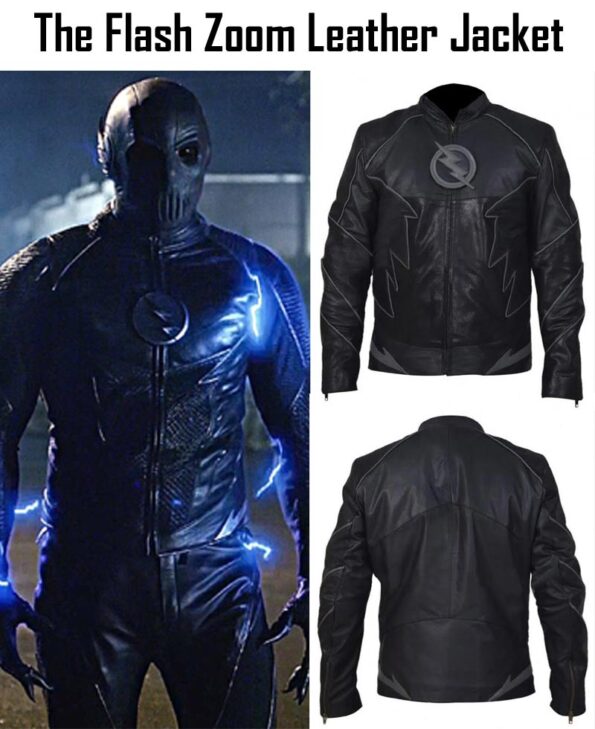 The Flash Zoom Leather Jacket