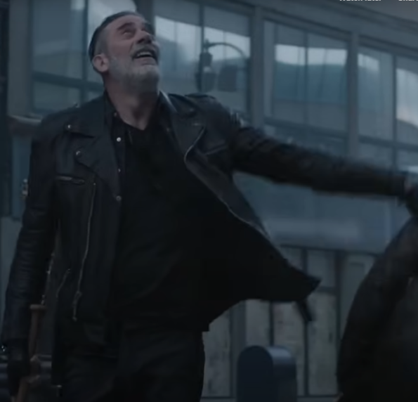 The Walking Dead Negan Black Leather Jacket &ndash; Season 2